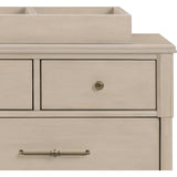 Universal Wide Removable Changing Tray in Washed Pine