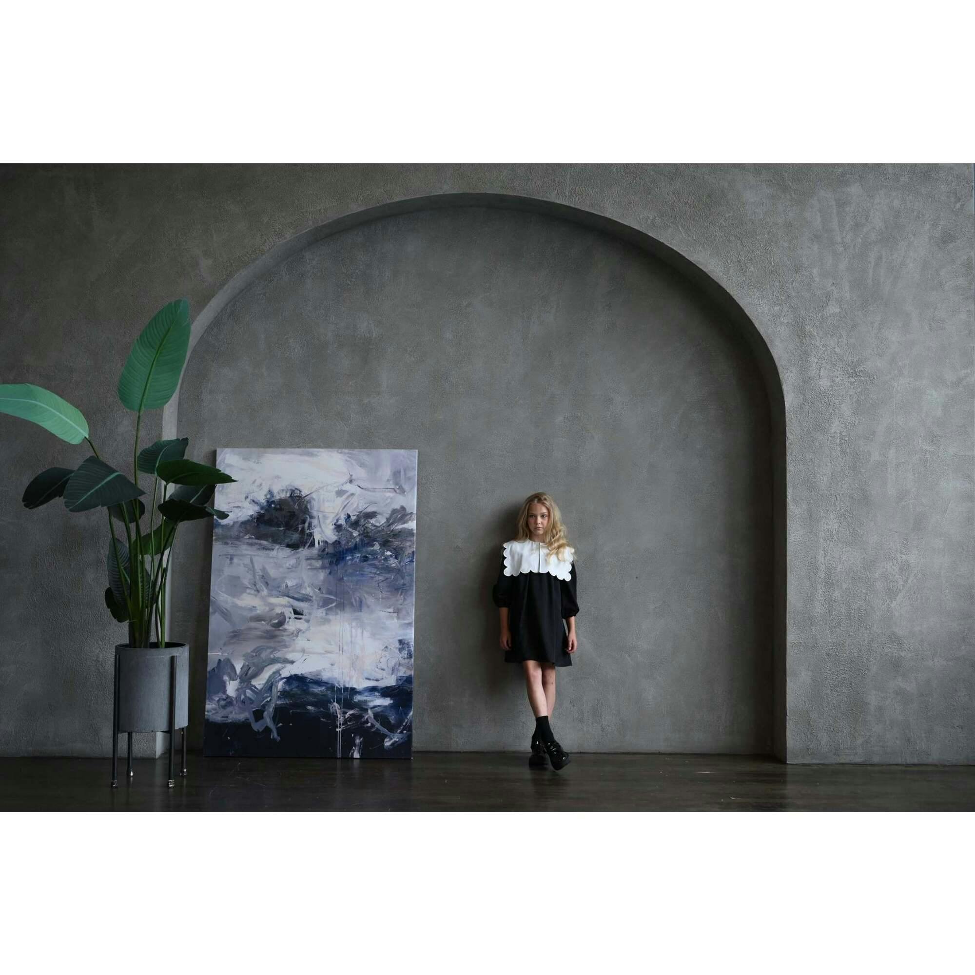 Melody dress (black/ivory)
