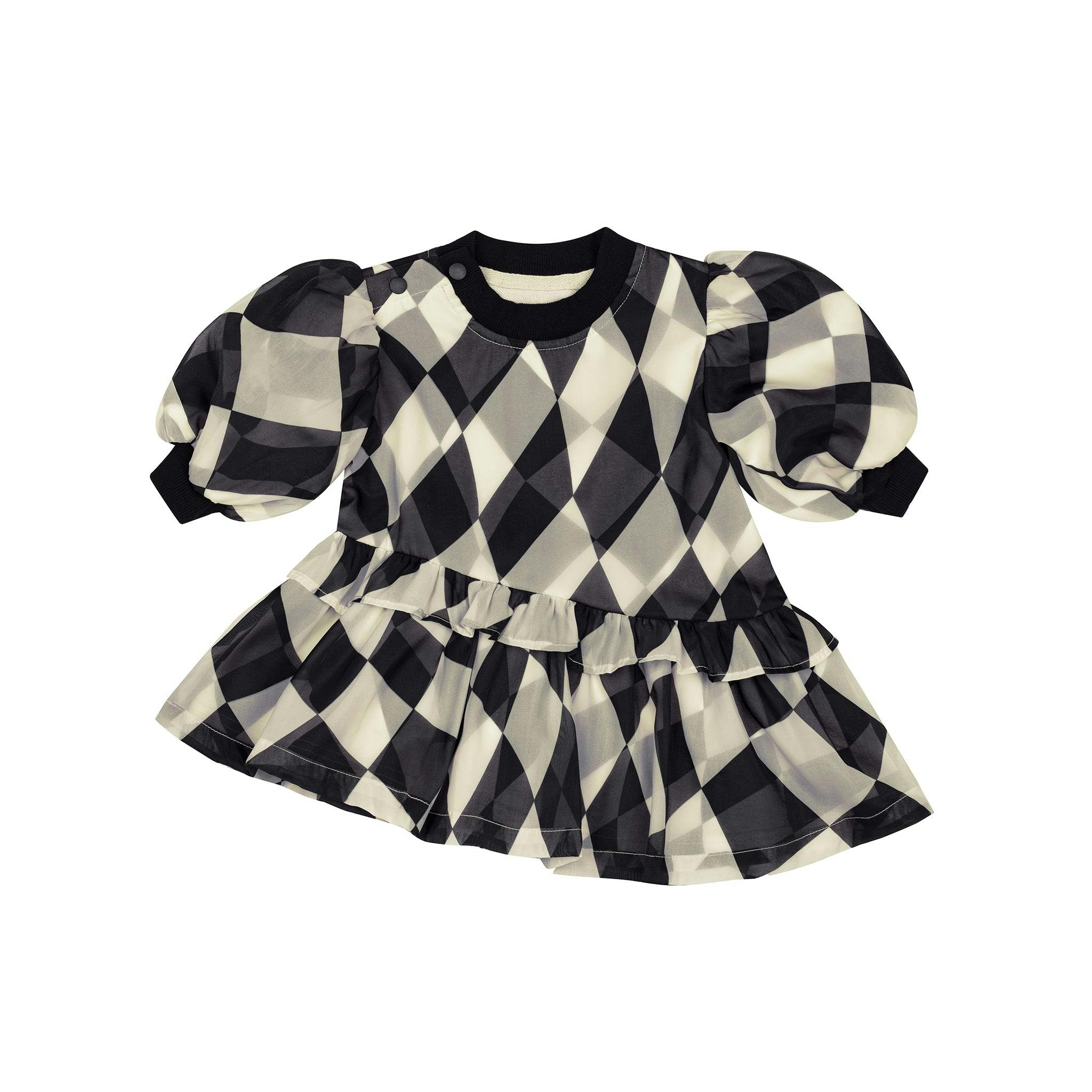 Baby Terry and Organza Dress