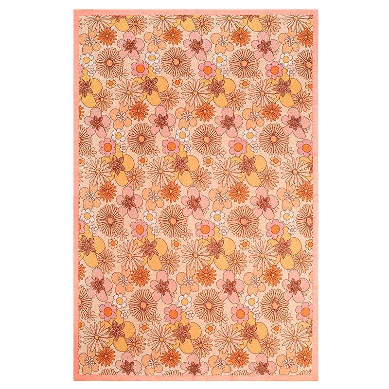 Little Dreamer Organic Baby Blanket - Flower Child