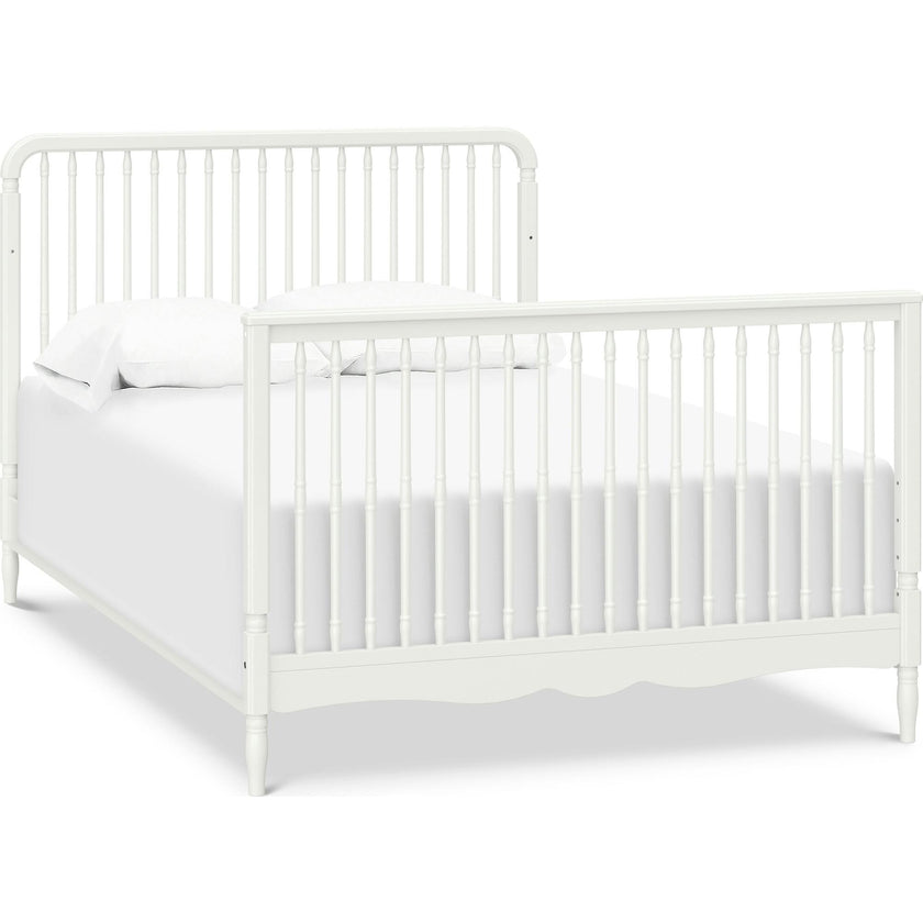 Liberty 4-in-1 Convertible Spindle Crib in Warm White