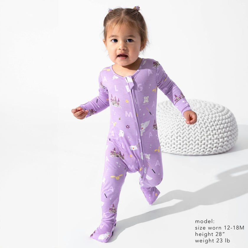 Hedwig's Magical Mail Bamboo Convertible Footie