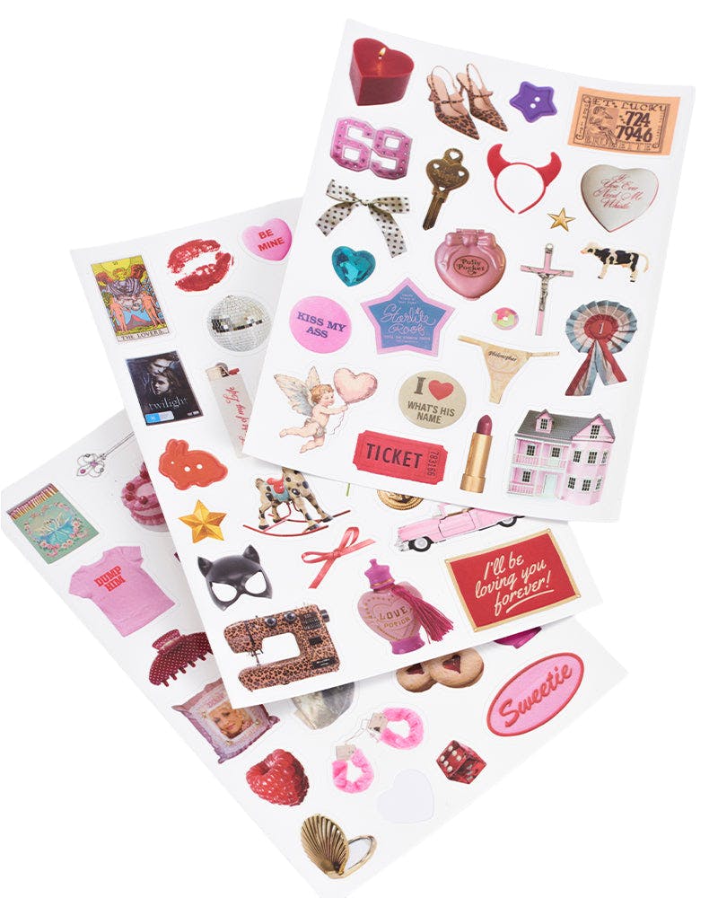 Sticker Sheets - Lovers Series