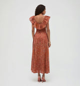 The Milani Dress -  Cypress Paisley