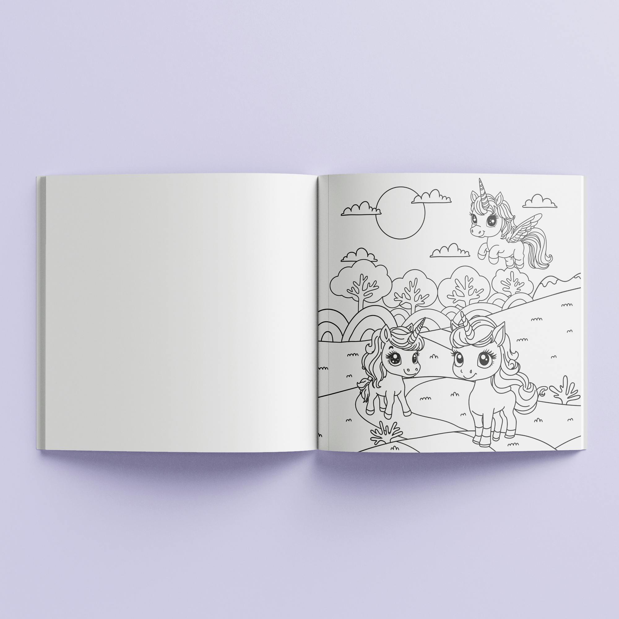 Kaleidoscope: Coloring Book - Unicorn Magic