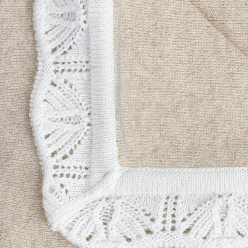 Cashmere Blanket in Oatmeal