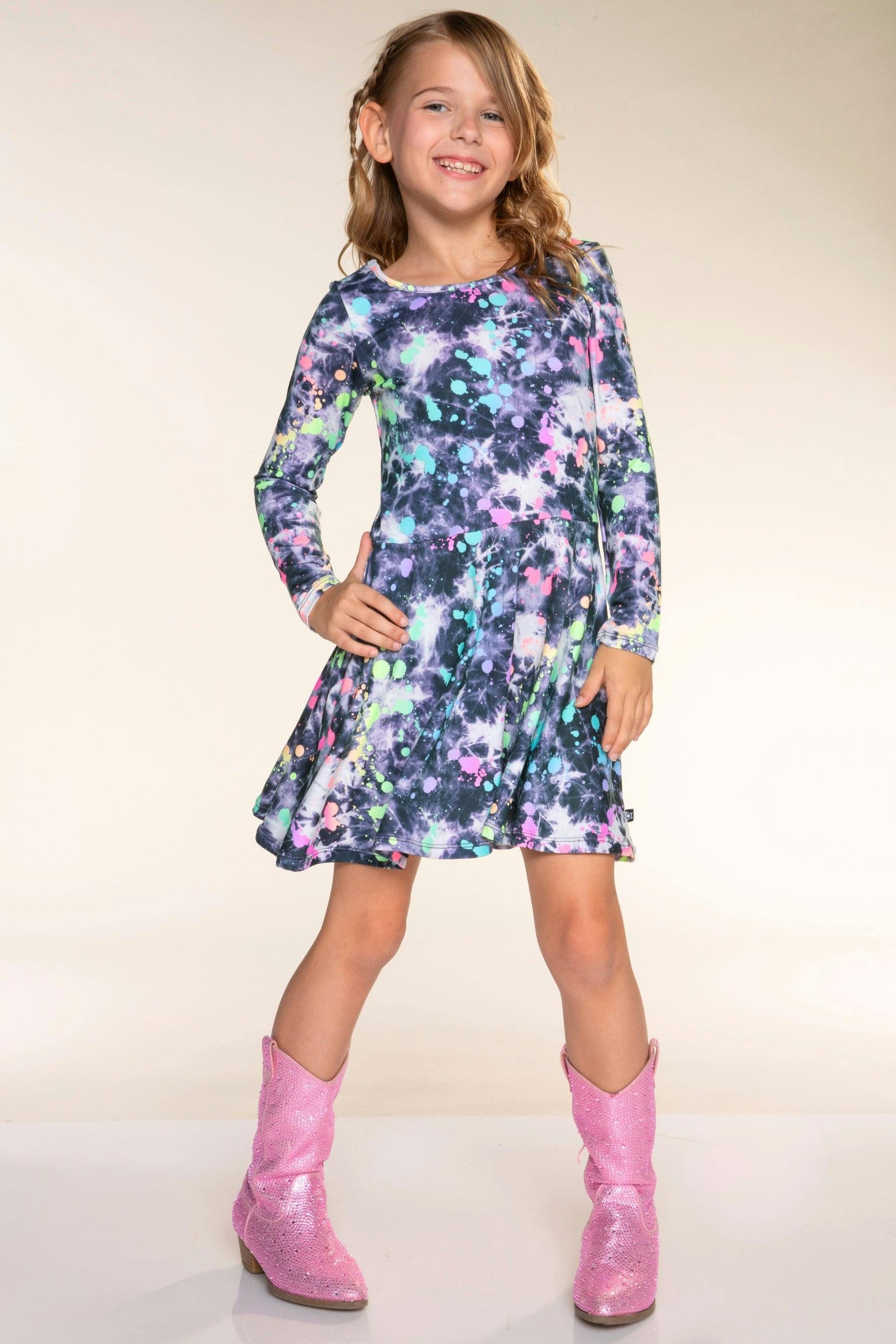 Simply Soft Long Sleeve Skater Dress