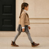 Leather Bootie | Apache Brown