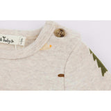 Camping Print Pocket Onesie
