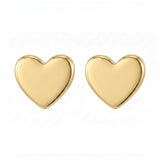 Tiny Heart Stud Earrings
