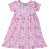 UPF 50+ Laya Short Sleeve Tee Dress