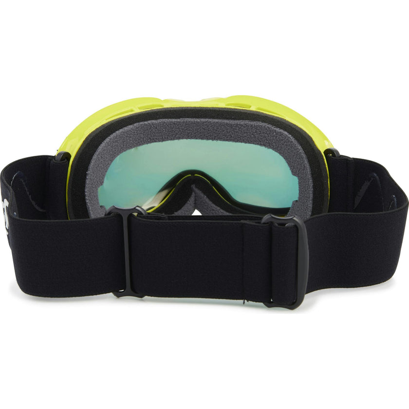 Black Spike Lime Frame Ski Goggle