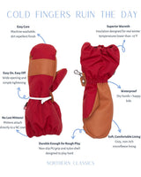 Kids Waterproof Ski Mitten