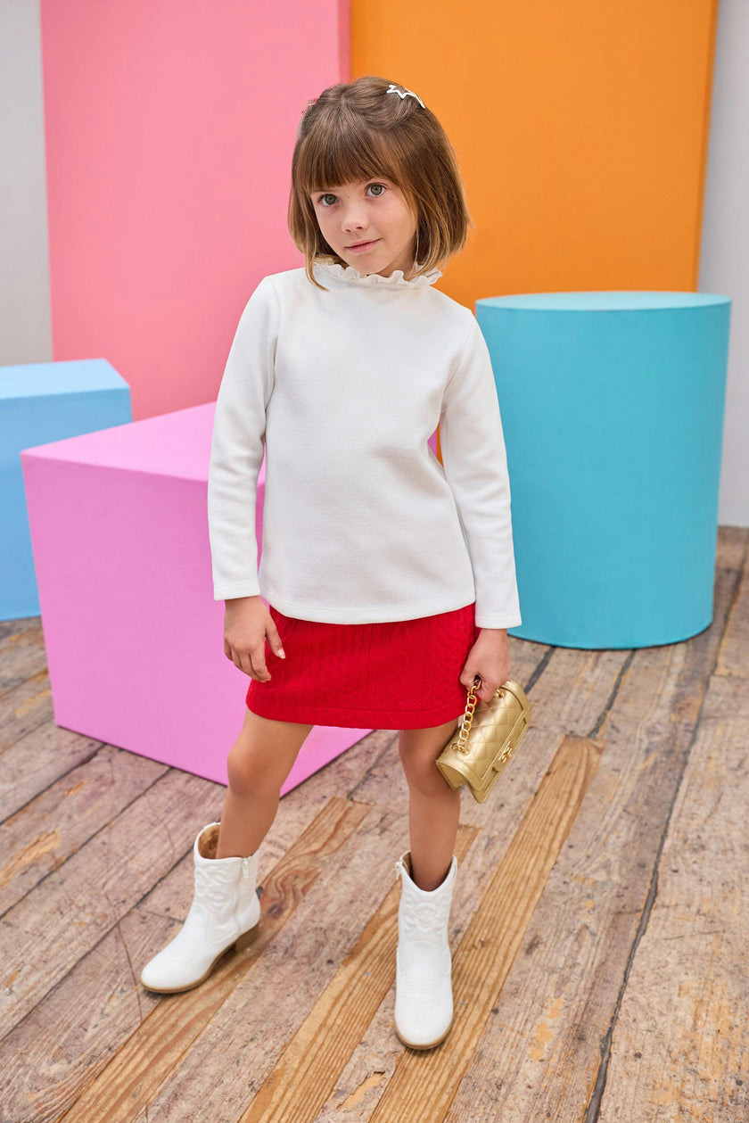 Quilted Mini Skirt