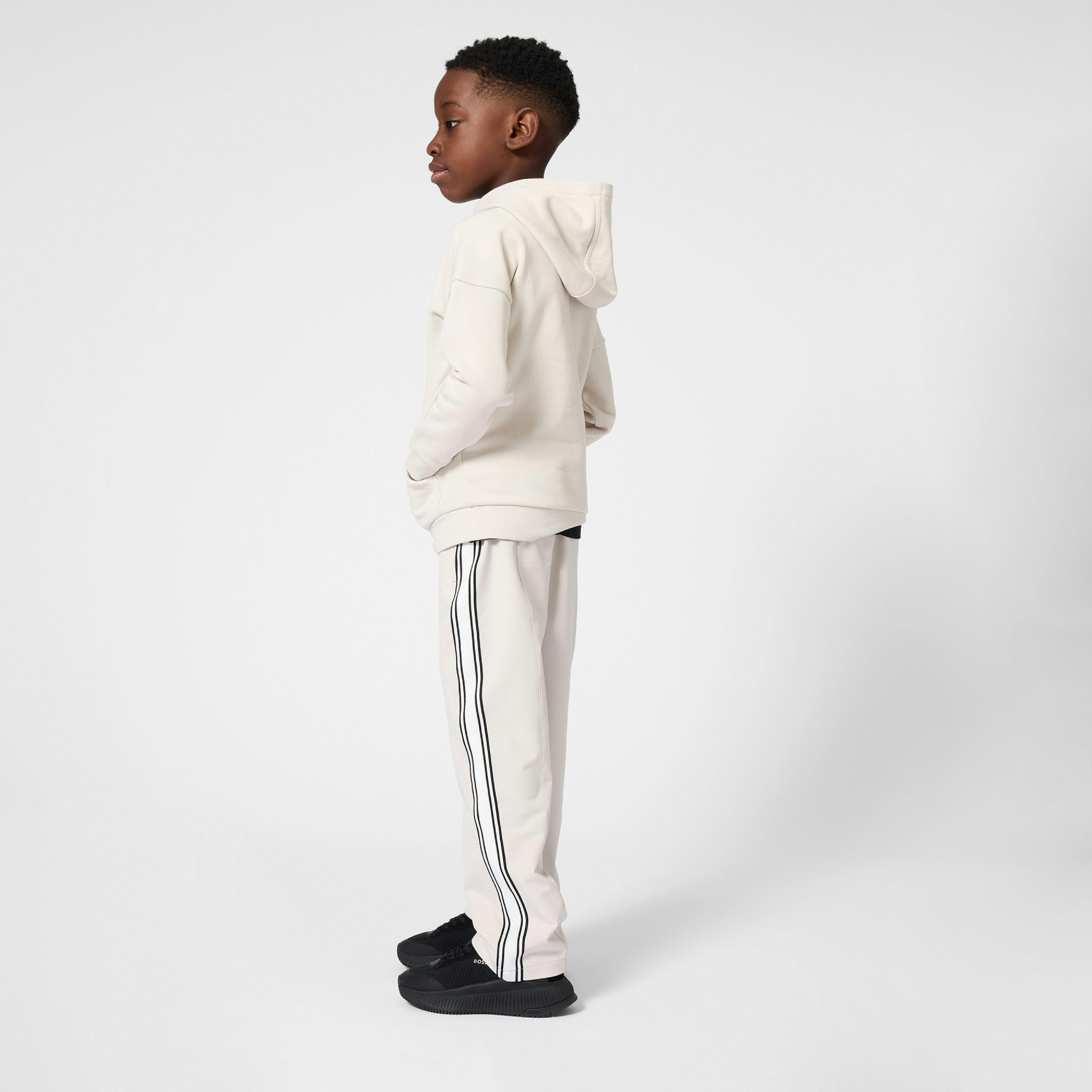 Ivory Logo Hoodie