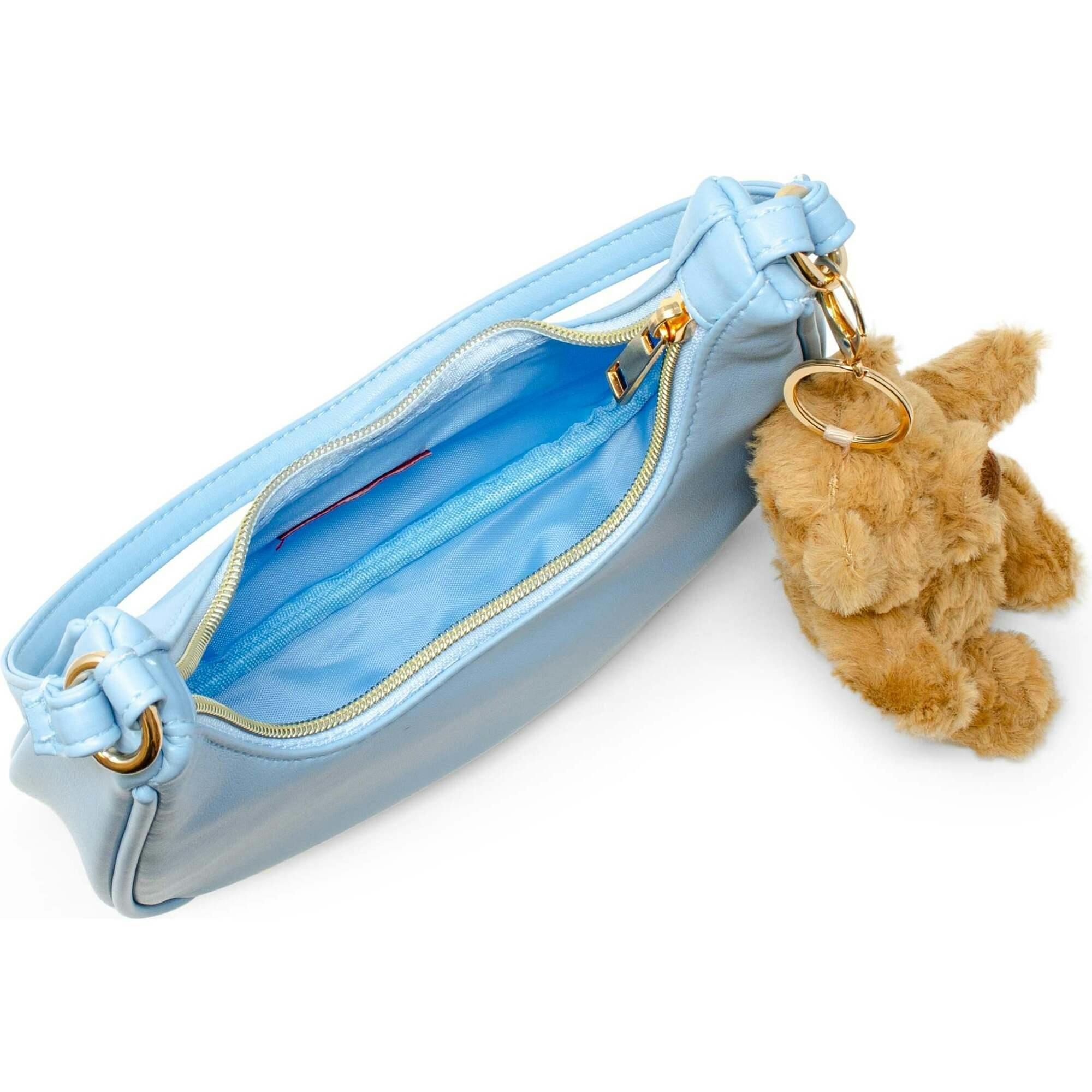 Teddy Charm Shoulder Handbag