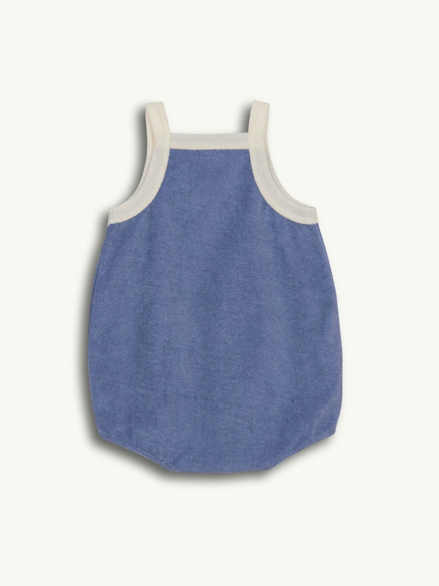 children's terry romper - berry breeze