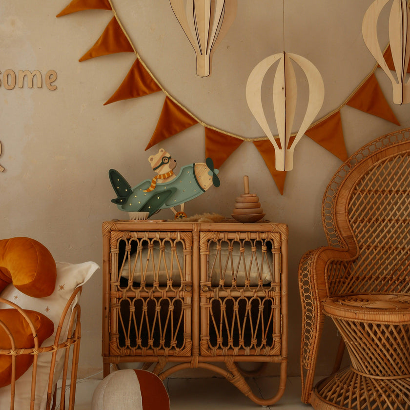 Little Lights Vintage Plane Lamp