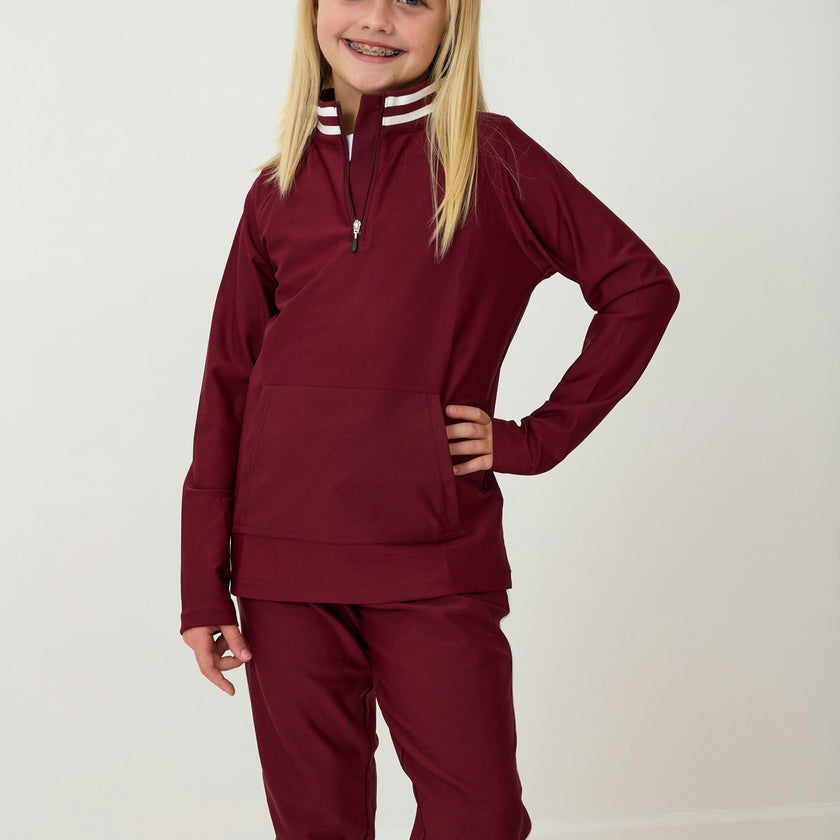 Girls Half Zip