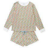 Janann Women's Sweatshirt Short Set Arboretum Floral