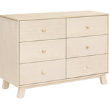 Hudson Modern 6-Drawer Assembled Double Dresser In
