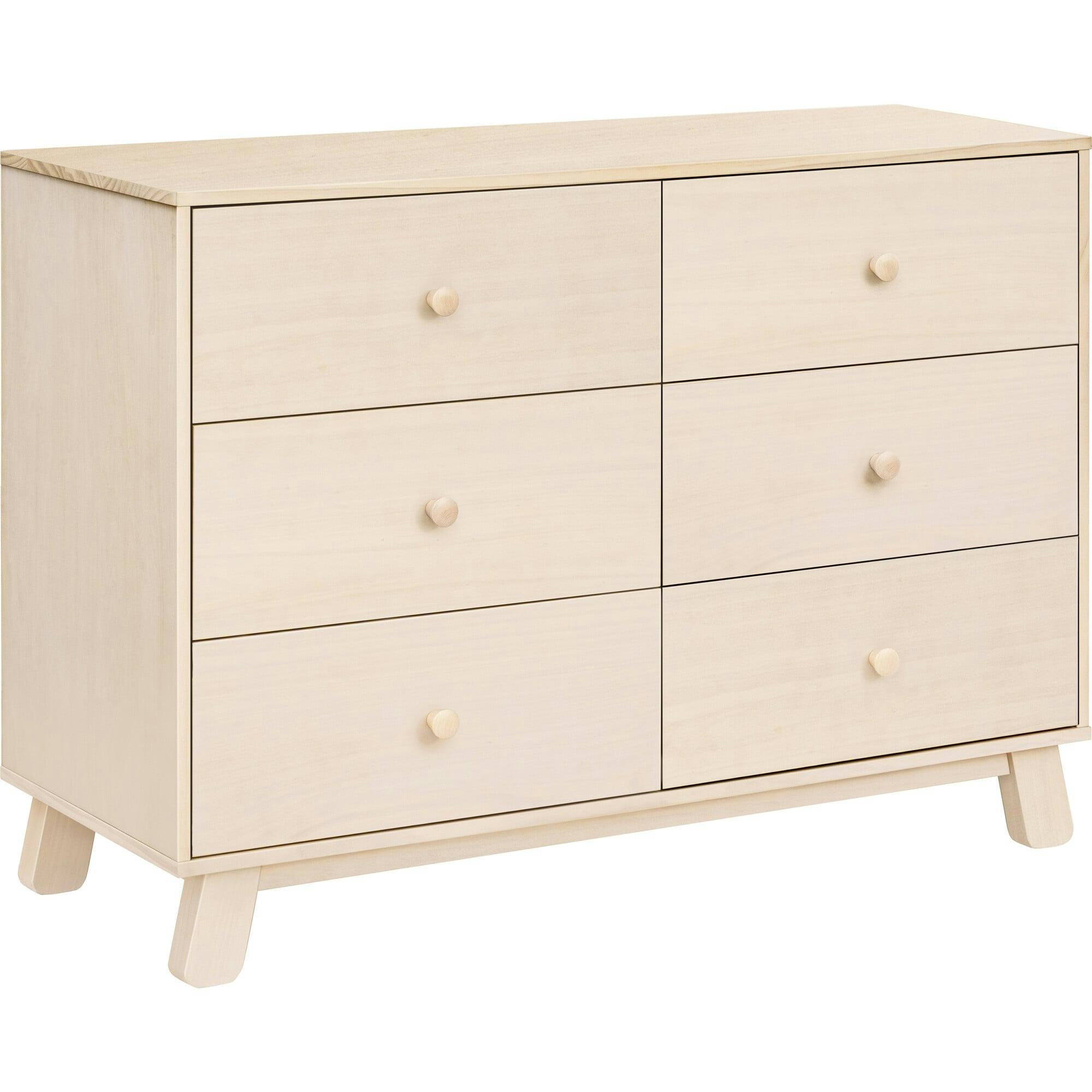 Hudson Modern 6-Drawer Assembled Double Dresser In