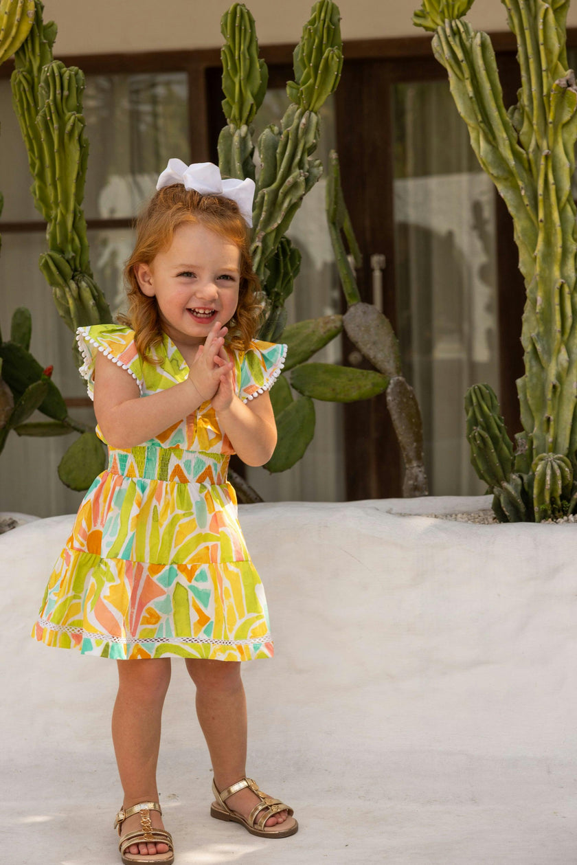 The Desert Island - Cotton Girls Dress
