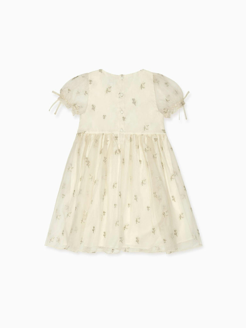 Ivory Gardenia Ceremony Girl Dress