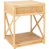 Bali 1-Drawer Nightstand