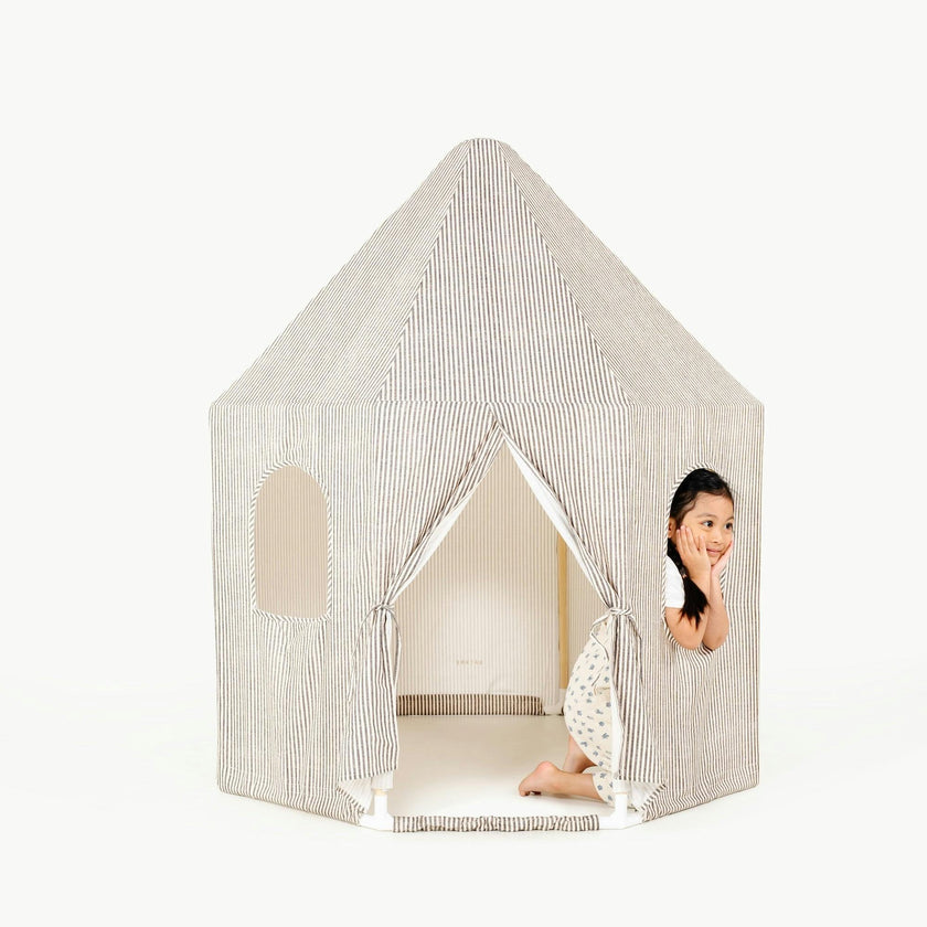 play tent Gathre Play Tent Stone Stripe