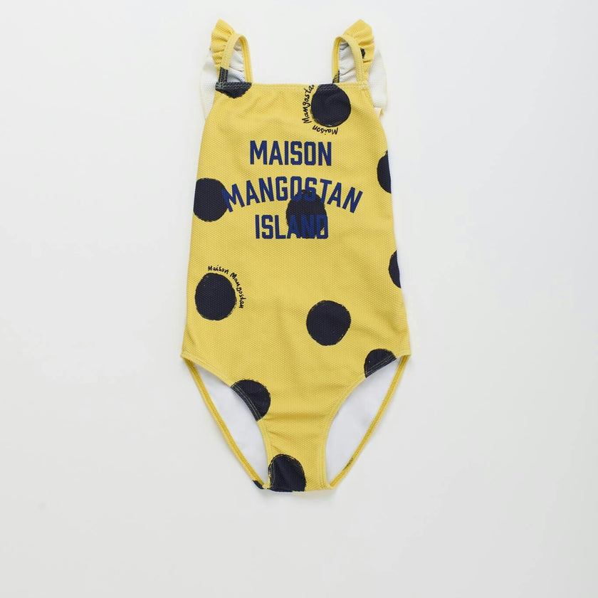 DOTS SWIMSUIT YELLOW