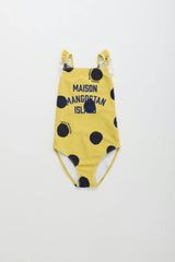 DOTS SWIMSUIT YELLOW
