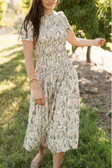 Jennifer Dress in Autumn Bouquet