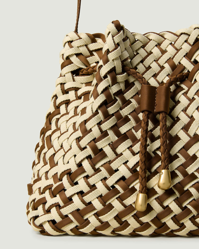 Gramercy Bucket Double Weave | Carmel