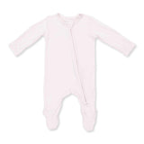Solid Mauve Morn - 2 Way Zipper Footie