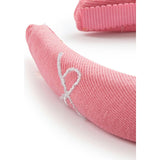 Marshmallow Signature Bow Logo Padded Headband