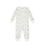 Tiny Drops Zip-up Baby Bodysuit