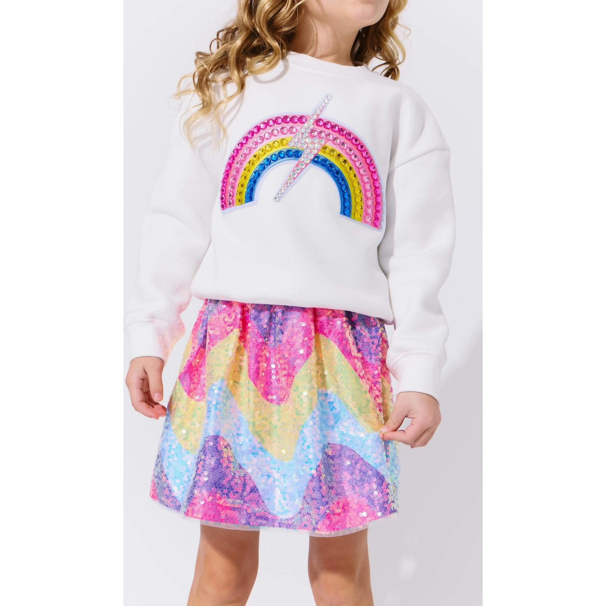 Gems Rainbow Flash Sweatshirt