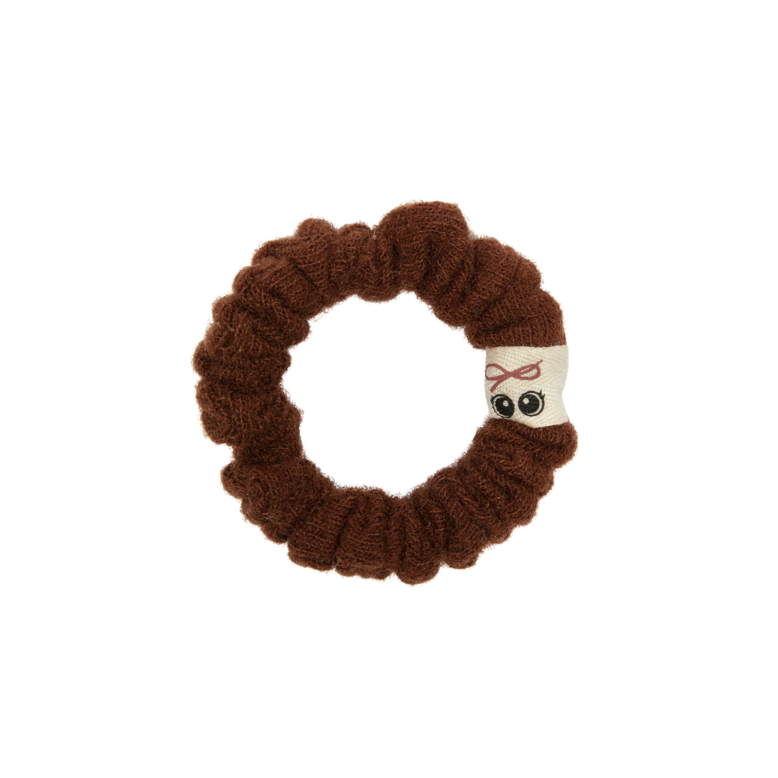 Brushed Wool Mini Scrunchy