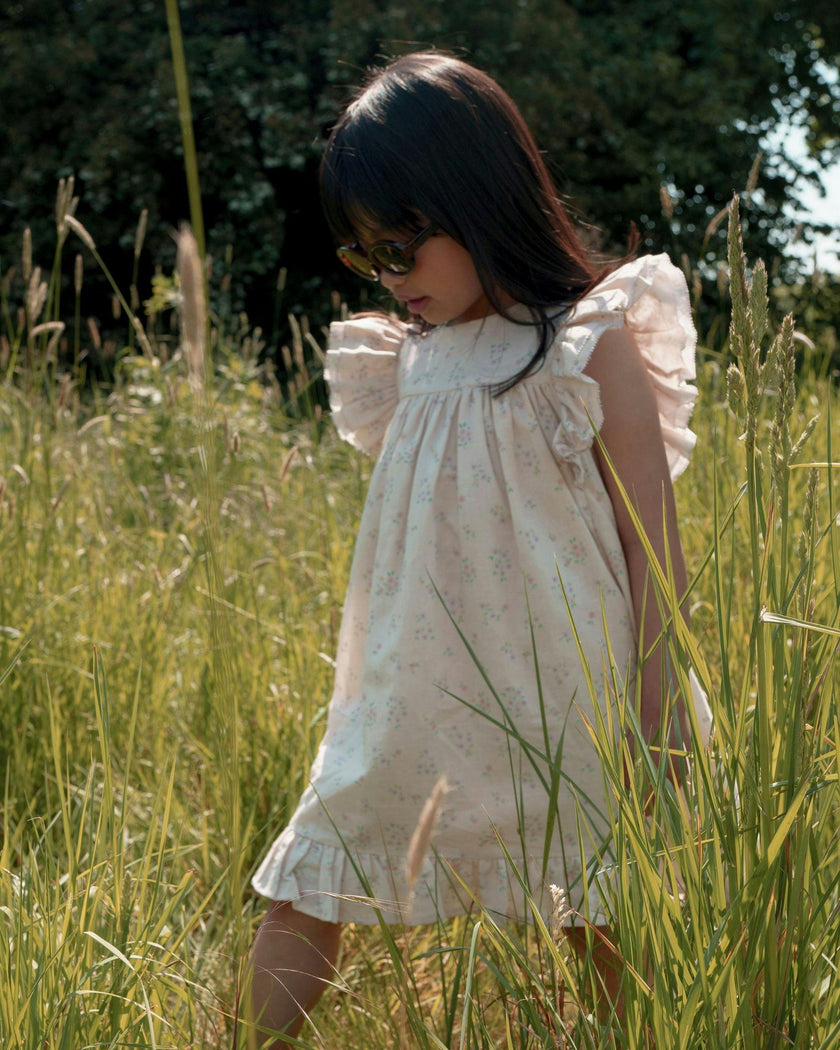 Sita Dress - Painted Bouquet print