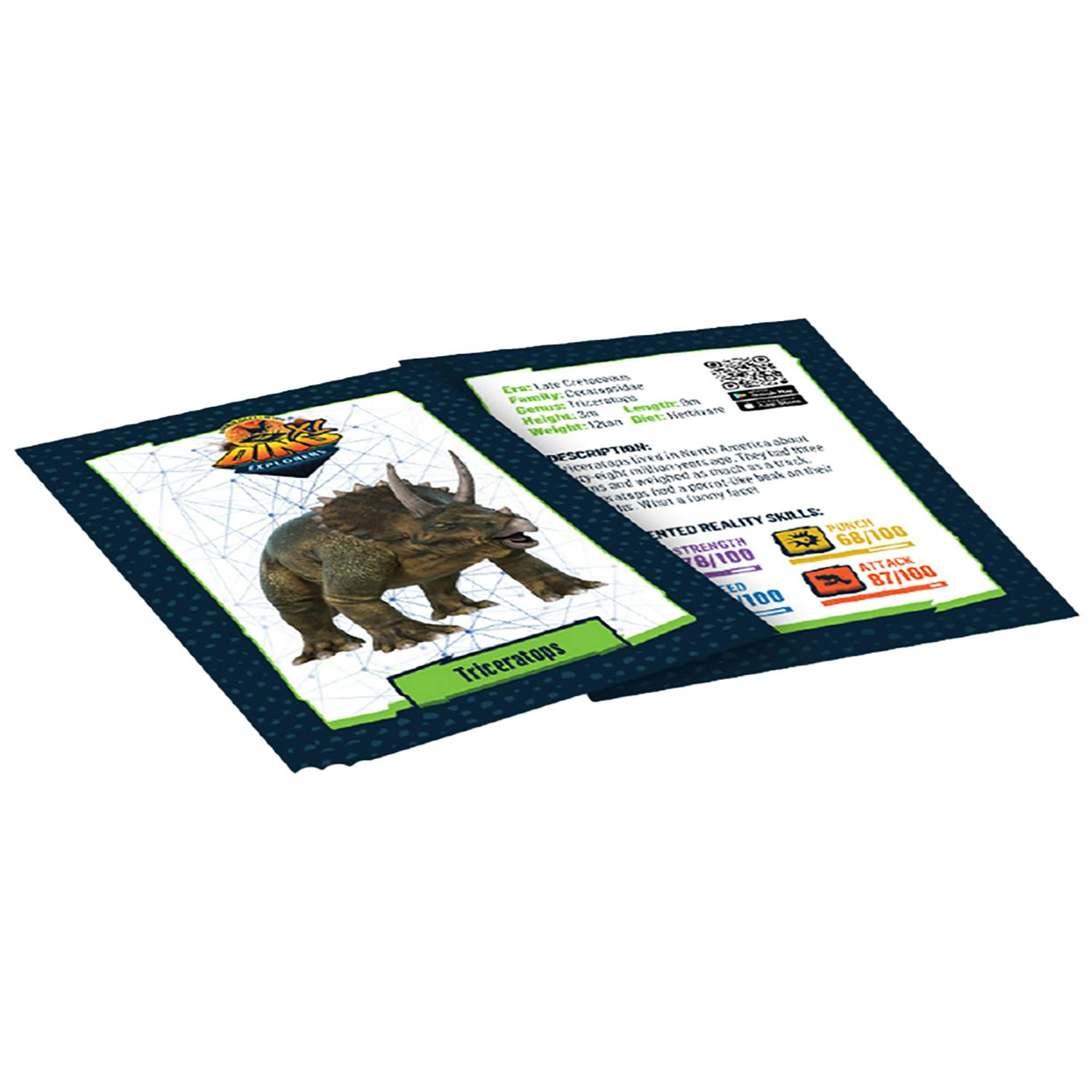 AR Dino Explorer Combo: Triceratops - XL & Brick