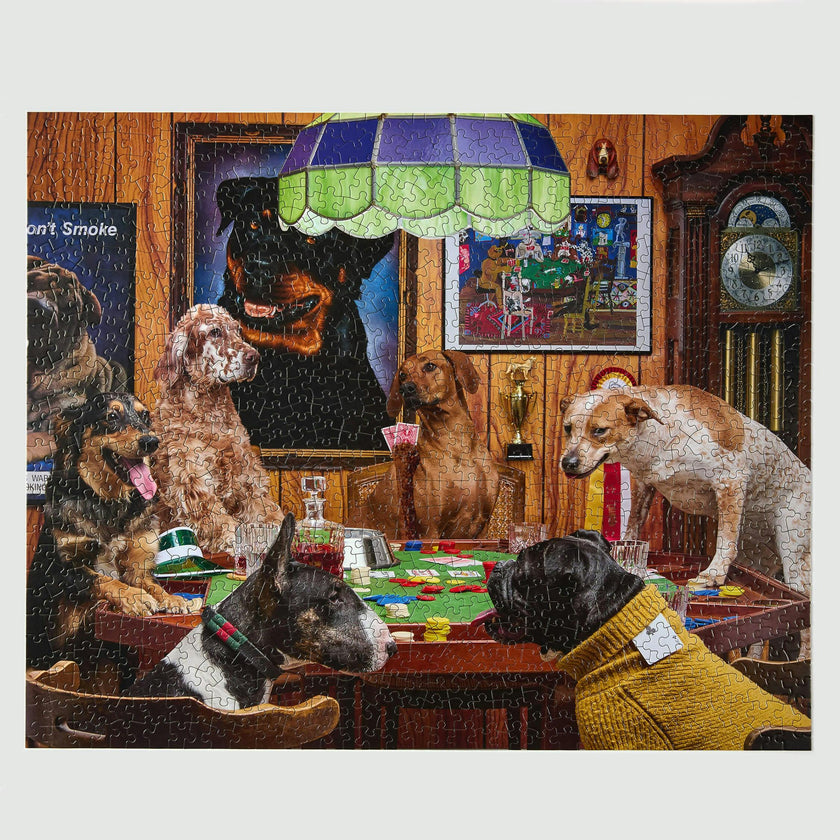 Poker Dogs Puzzle