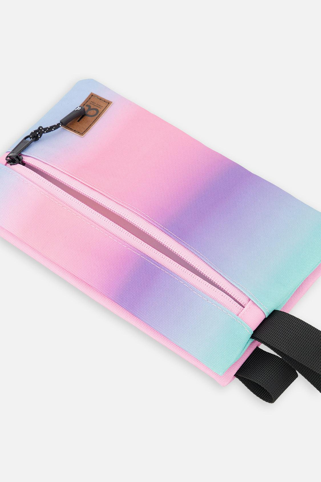 Little Girl Gradient Double-Compartment Pencil Case