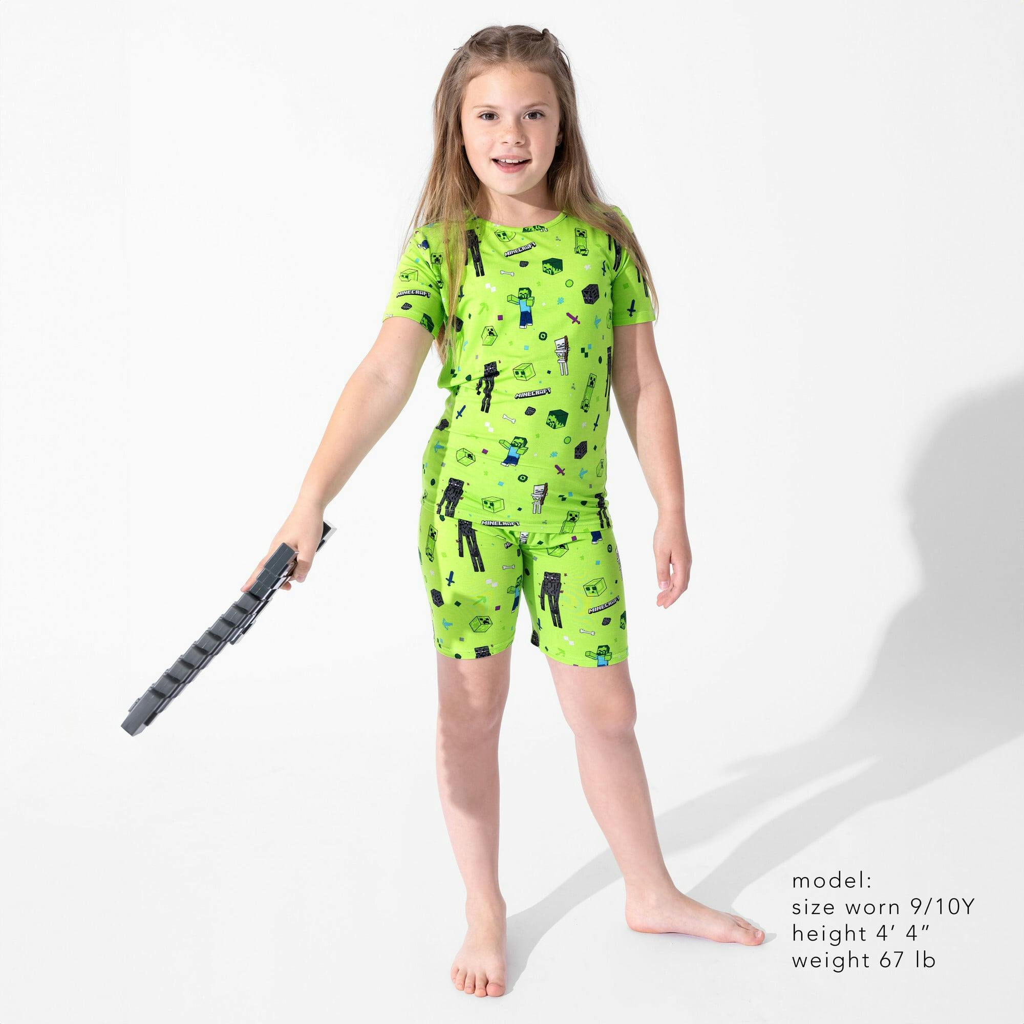 Minecraft Mob Squad Kids Pajama Short Set