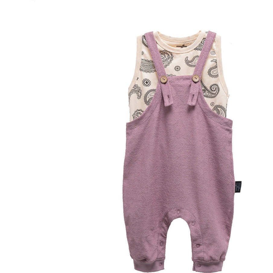 Paisley Print Overalls