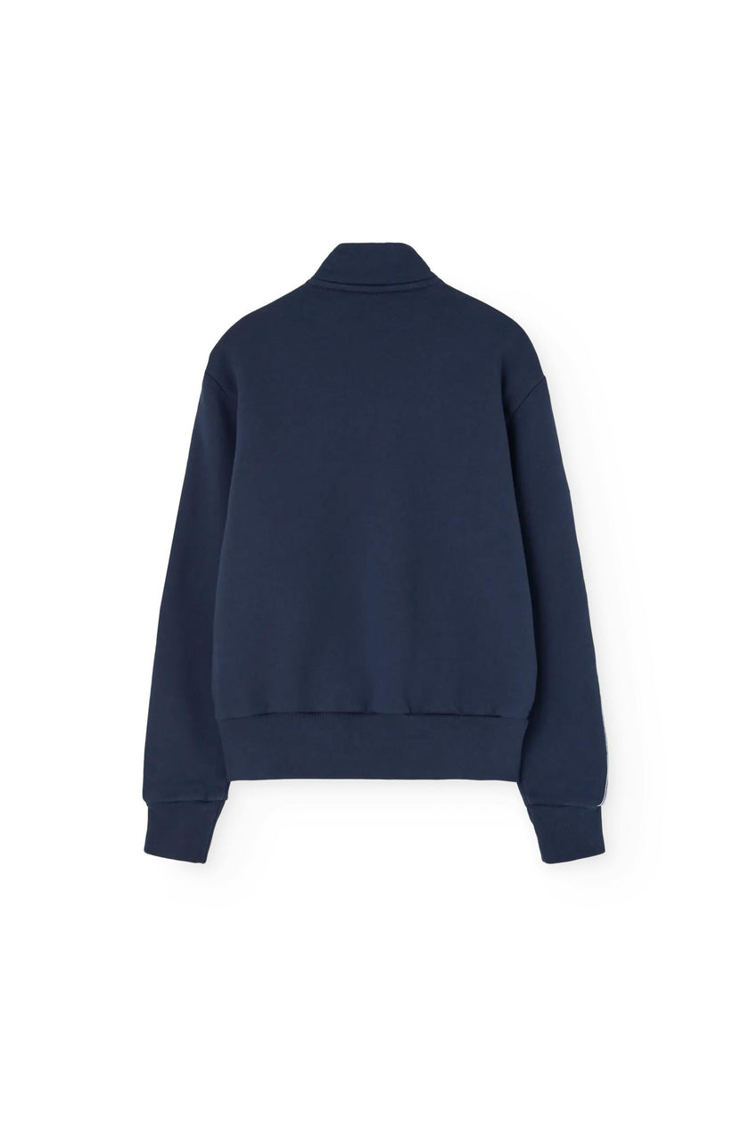 Navy Zebra Track Jacket