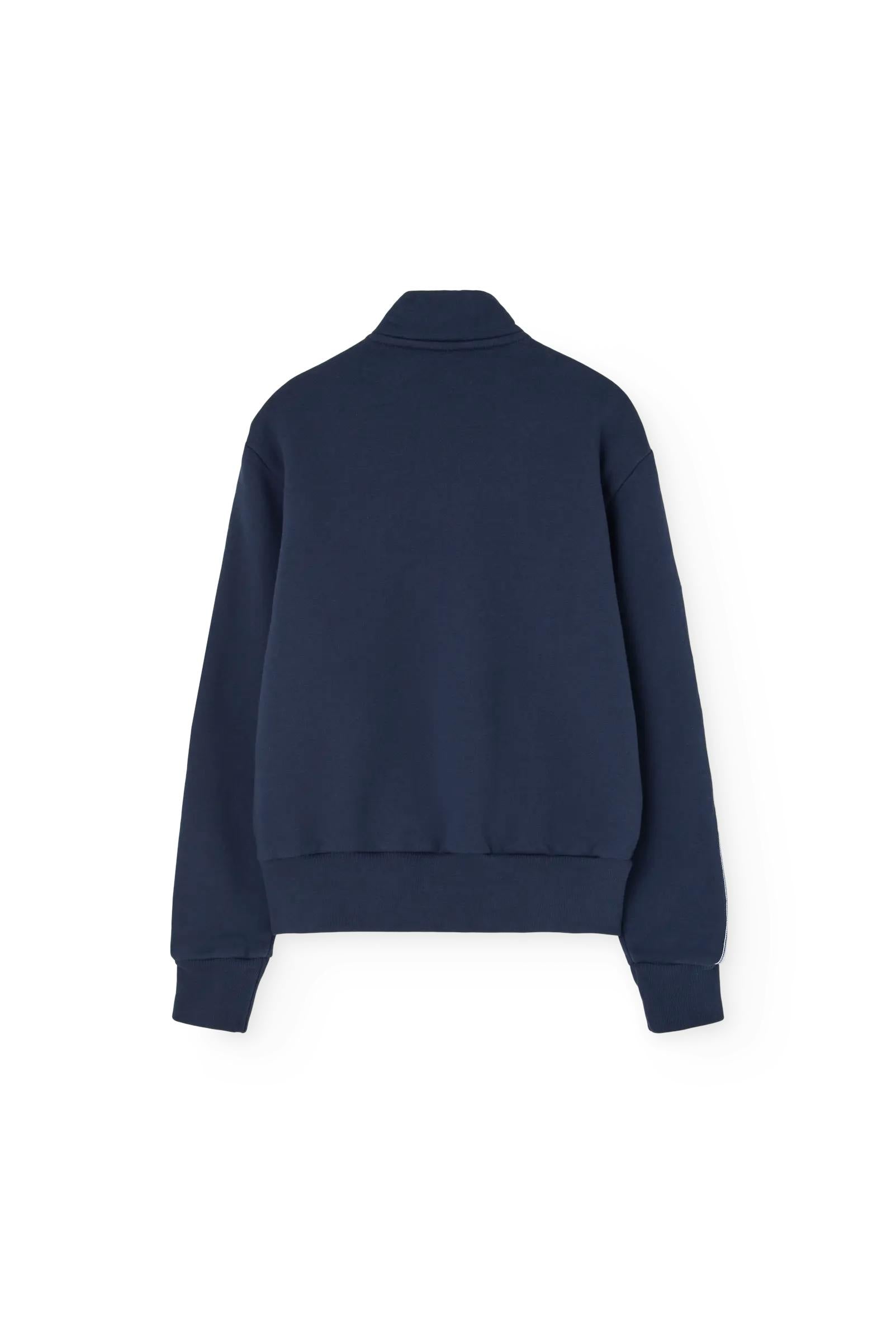Navy Zebra Track Jacket