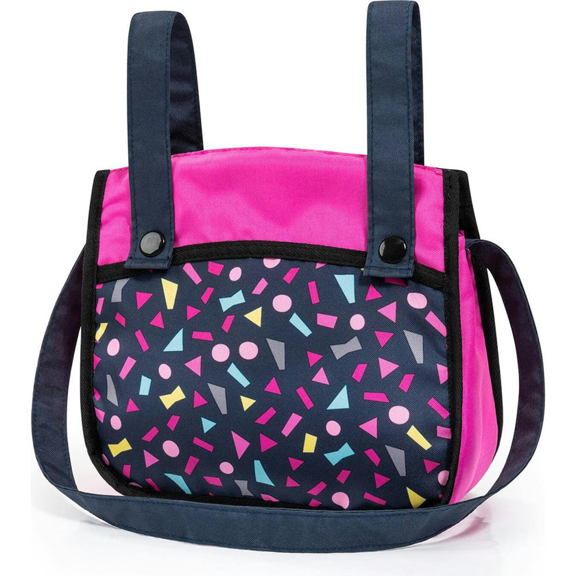 Bayer Design Dolls: Pram Xeo - Shapes Navy & Pink