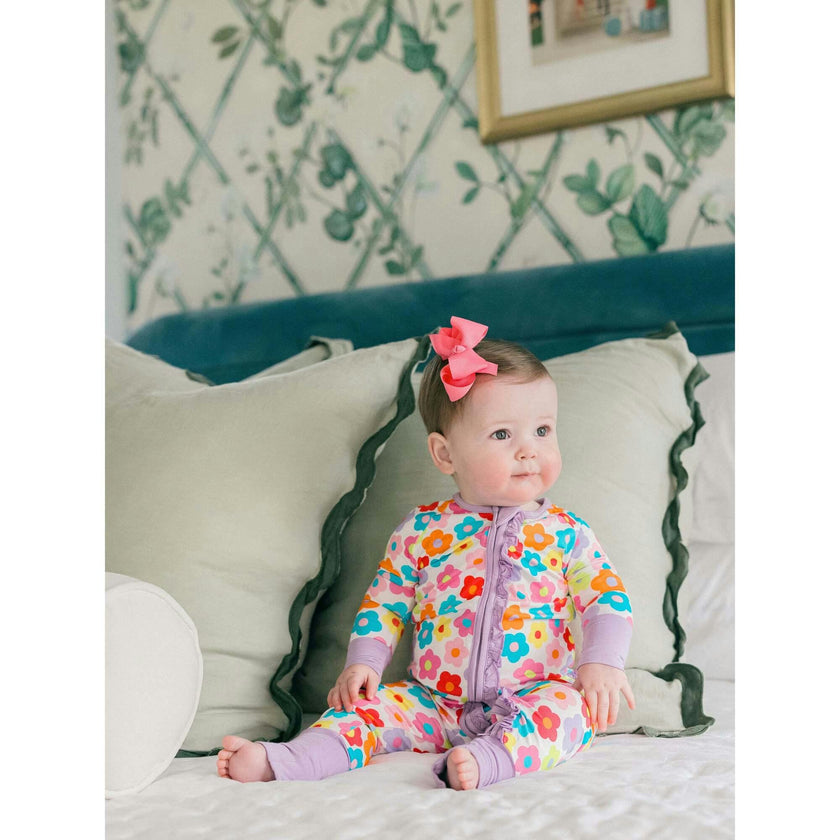 Mallory Bamboo Ruffle Romper