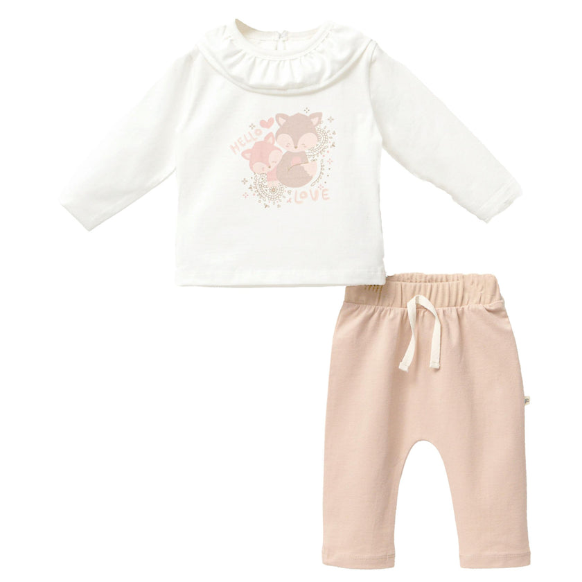 White Fox Graphic Outfit
